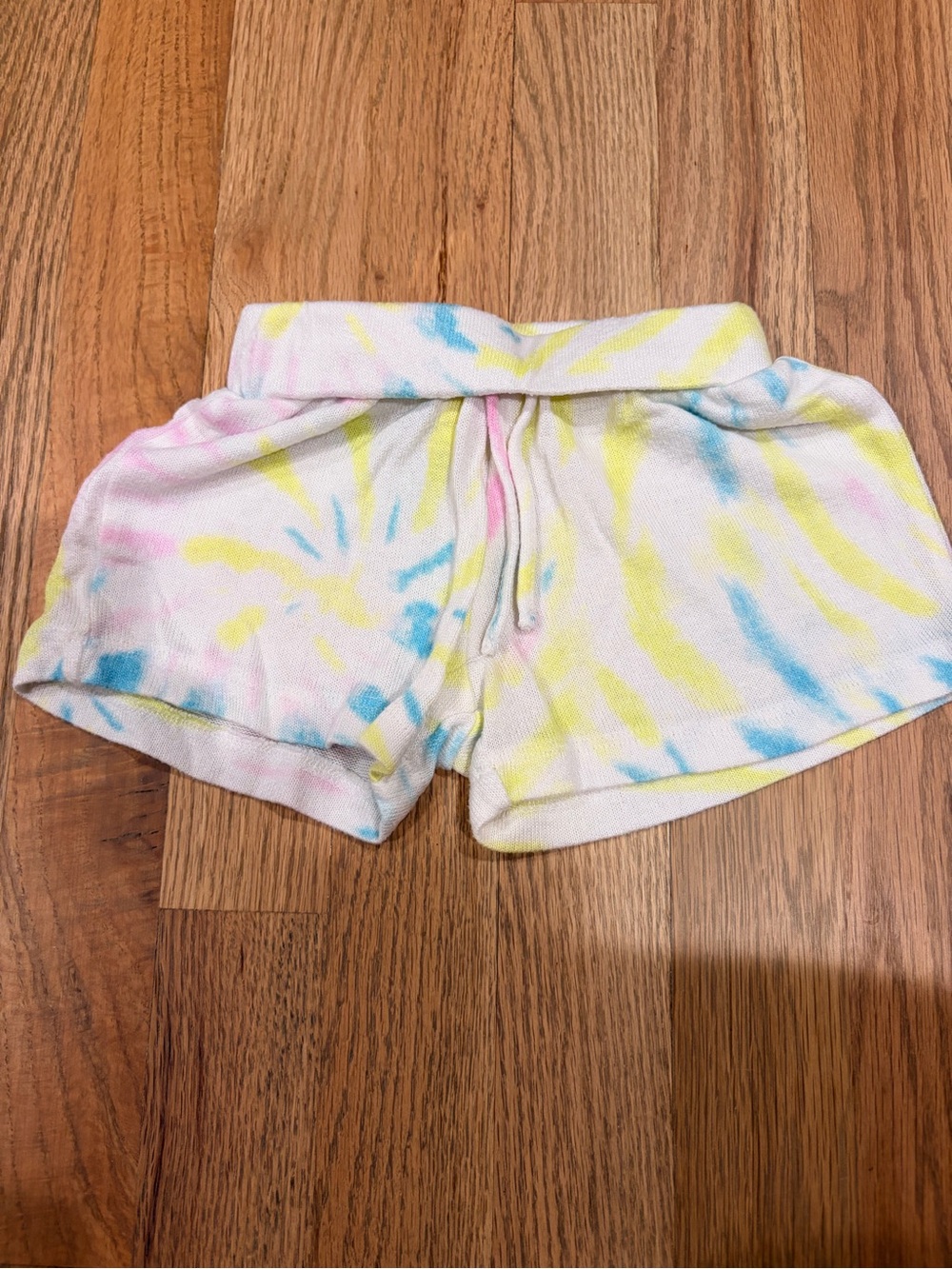 Denny’s Fornia brand toddler girl tie dye shorts
